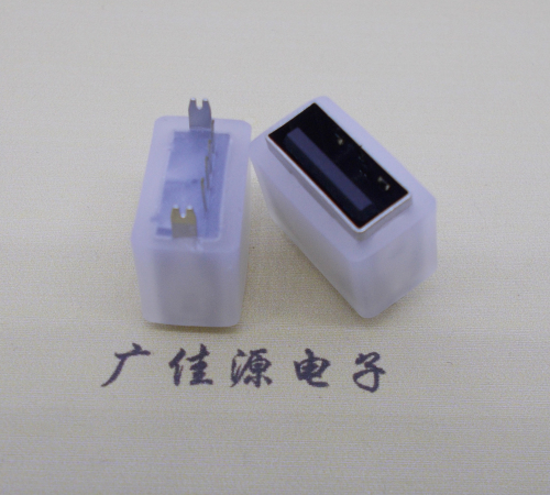 洪梅镇USB连接器接口 10.5MM防水立插母座 鱼叉脚