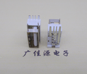 洪梅镇USB侧立式短体10.0尺寸 侧插加宽脚5A大电流插座